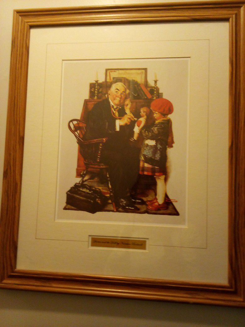Norman Rockwell's The Doctor And Doll
