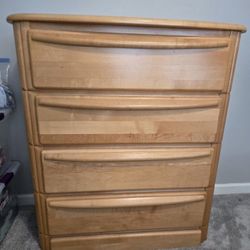 Vintage Solid Wood Dressers