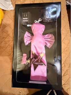 Franklin Mint Marilyn Monroe Pink Dress Portrait Doll Gentlemen Prefer Blondes