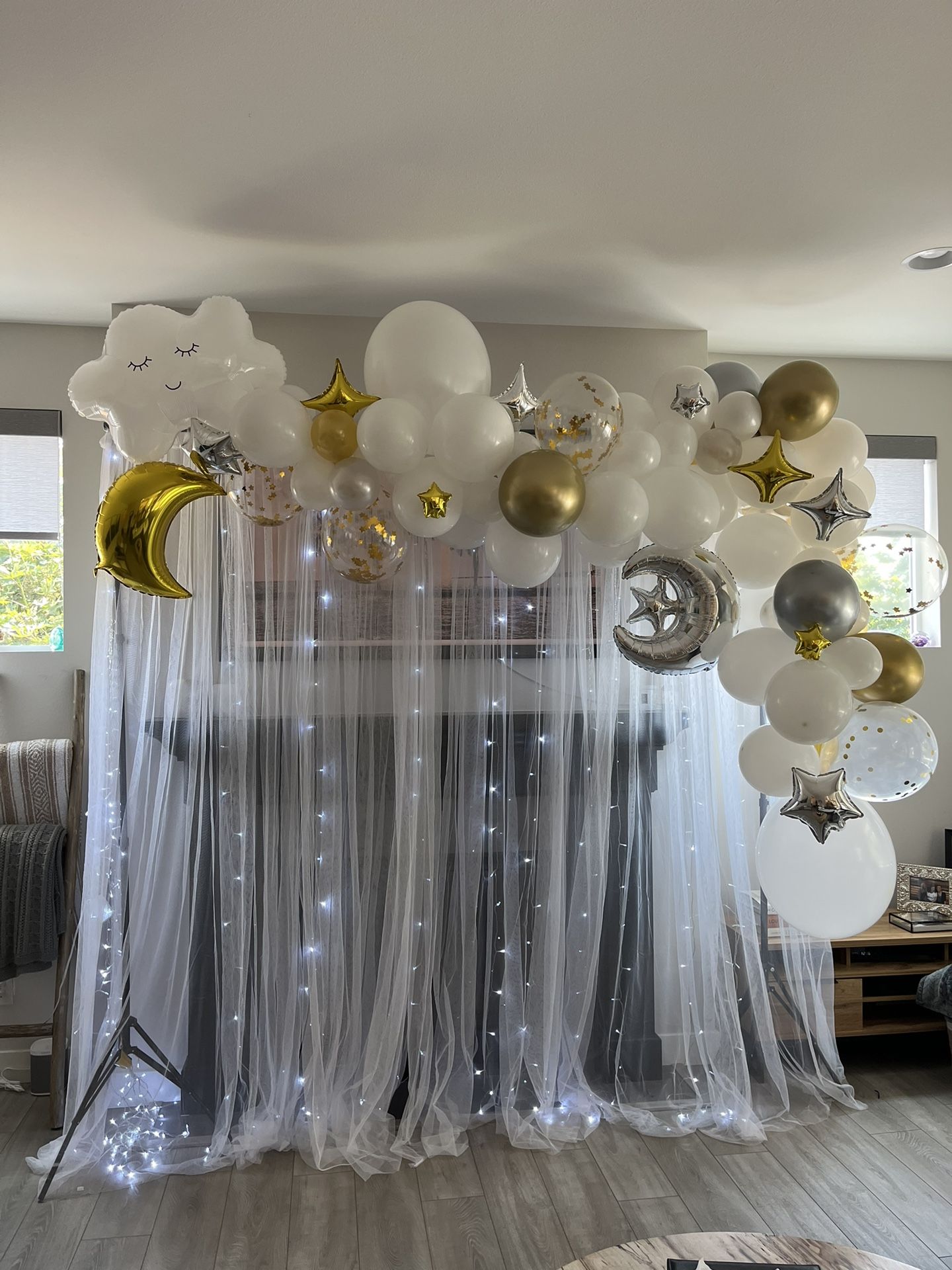 balloon set up