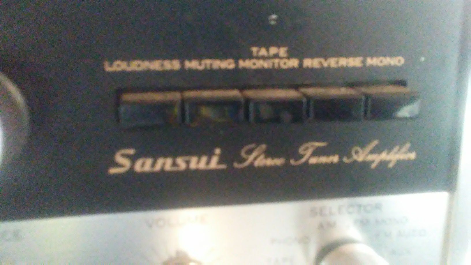 Sansui model 2000 amplifier