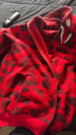 Bape Jacket Red 