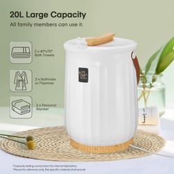 20L Bathroom Towel Warmer Bucket