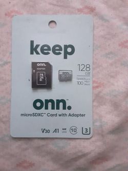 Adapter And 128 GB SD Card