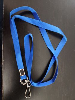 50 Blue Laynards
