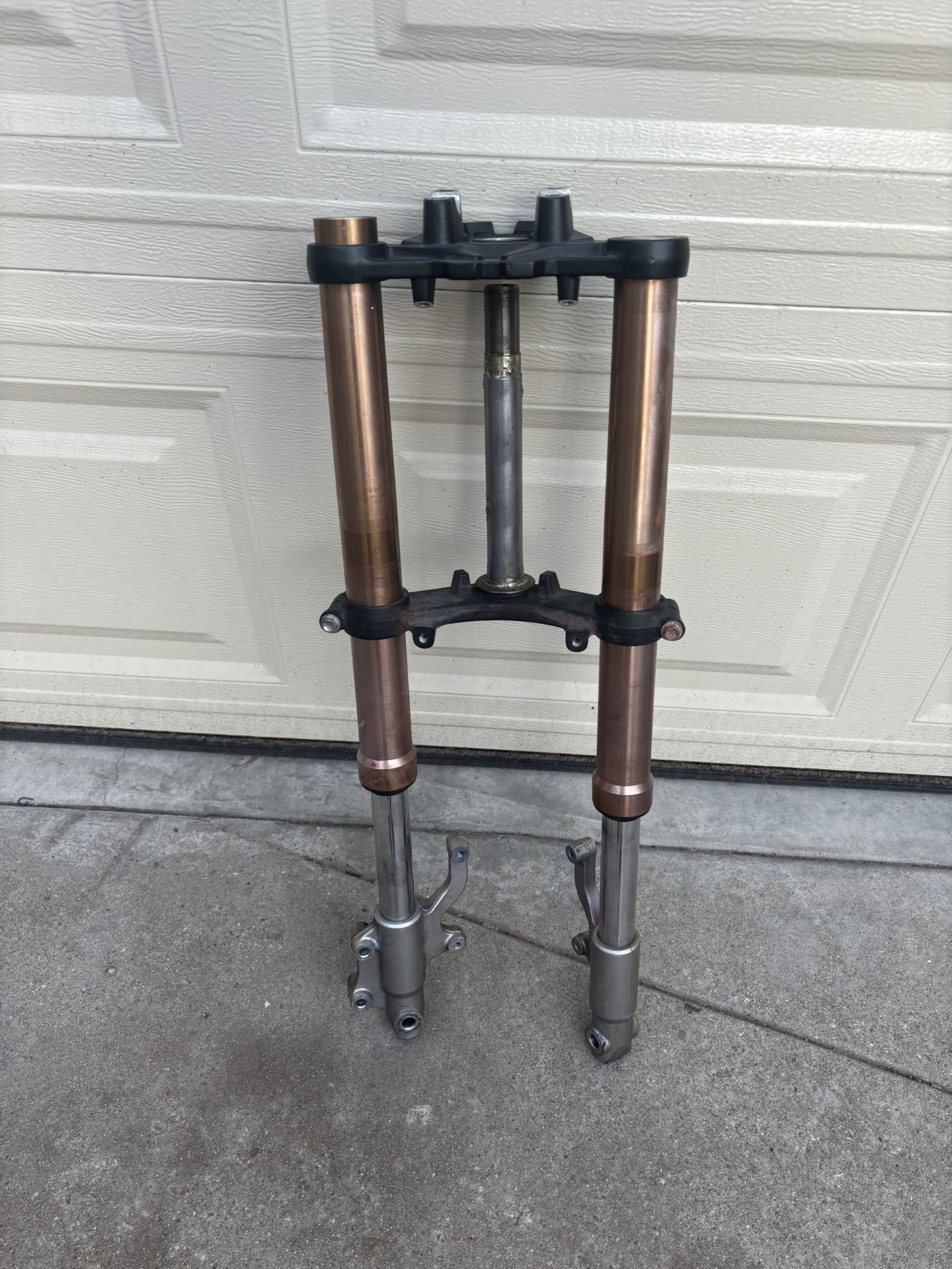 Kawasaki Z125 Front Forks Complete