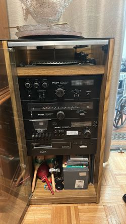 Vintage Pilot HiFi Tower Stereo Amplifier