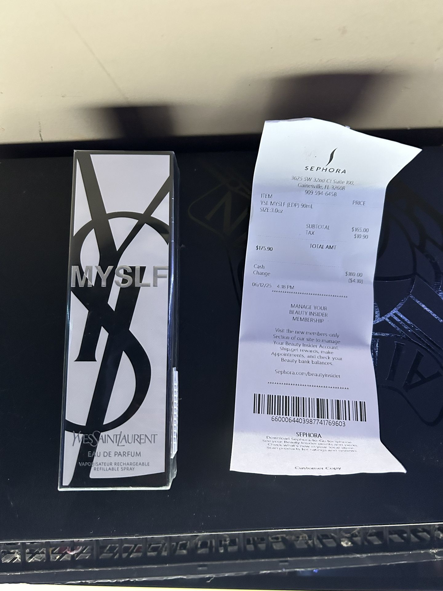 YSL MYSLF EDP 100ml 3.4oz