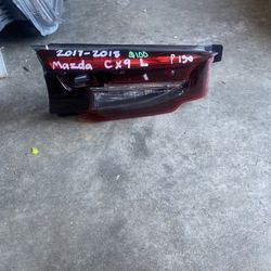Mazda CX9 left tail light Parts