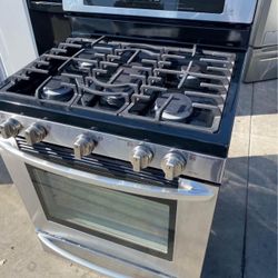LG  Gas Stove Stainless Steel 30”w