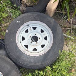 Used trailer tires I have 4 of them