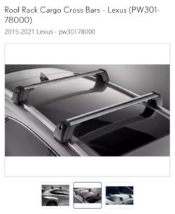 Lexus NX Roof Rack Cross Bars