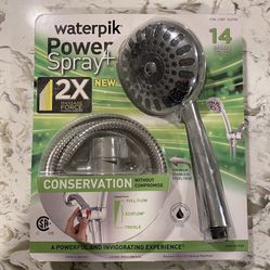 Waterpik Power Spray+ 2x Massage Force