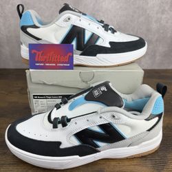 NEW New Balance Numeric 808 x Tiago Lemos White Black Turquoise Aqua Gum Size 10 NM808BYS Men’s Shoes OG Rare