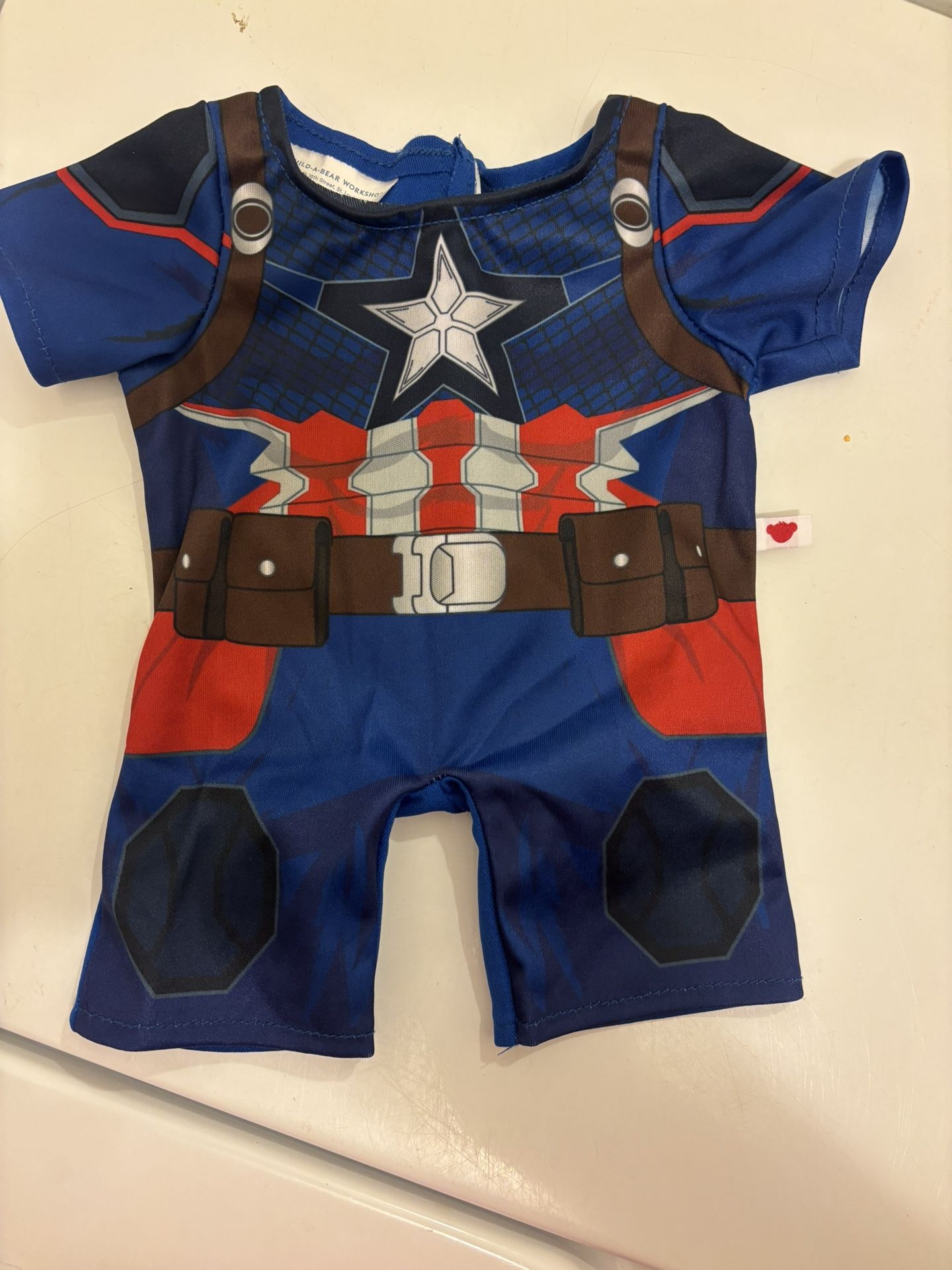 Captain America Costume Build A Bear costume