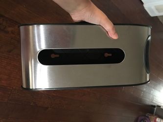 Plastic bag finishing box