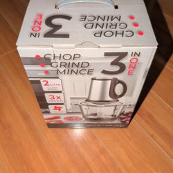 Master Life  3-in-1 Chopper Grinder Mincer Food Processor