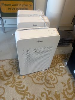 Winix air cleaner and fan