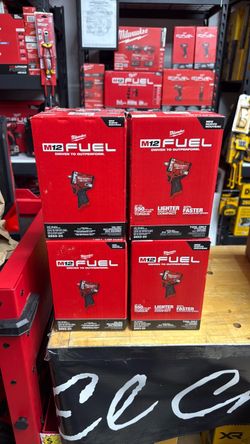 Milwaukee M12 FUEL Impact Wrench Tool-Only 1/2 or 3/8