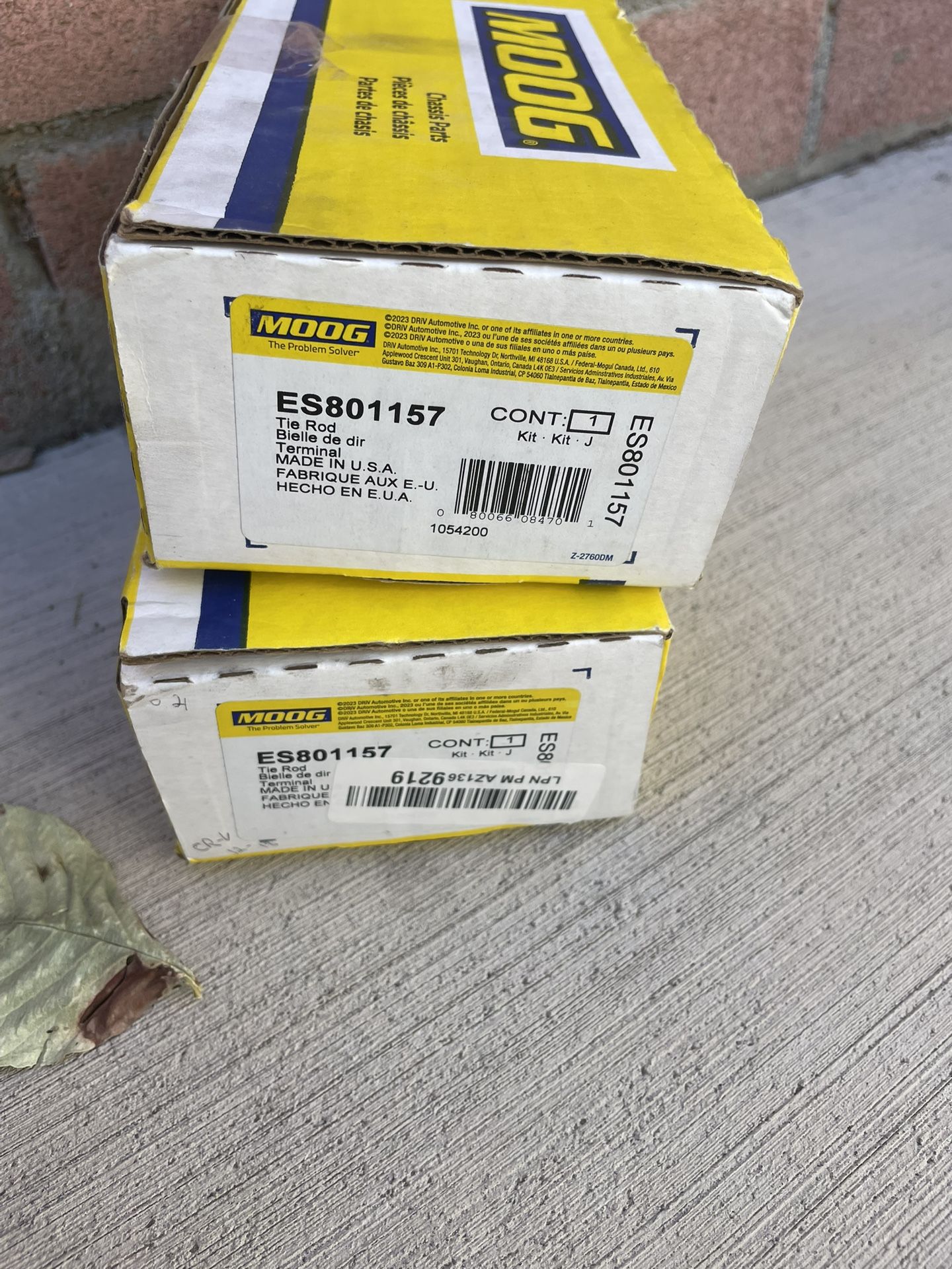 Outer Steering Tie Rod End