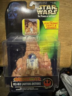 Star Wars Power Of The Force R2-D2 Electronic Power Fx