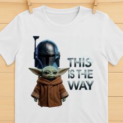 Star Wars The Mandalorian and Grogu This is the Way Graphic T-Shirt