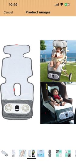 Baby Stroller Car Seat Cooling Fan Insert
