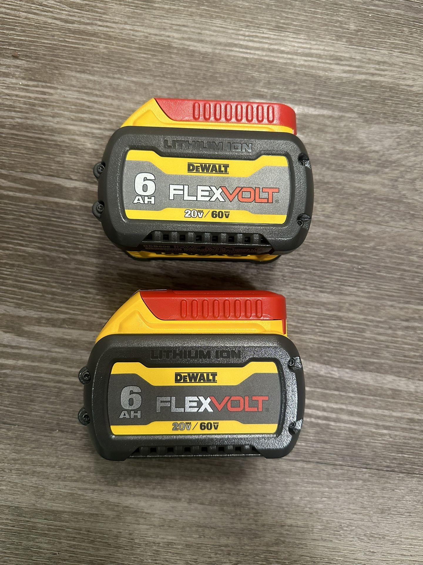 Dewalt 6.0 Flexvolt Batterys