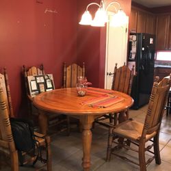 Kitchen table set with 6 chairs! Even lower price!