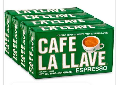 Cafe La Llave Espresso ground Coffee 40 Packs 