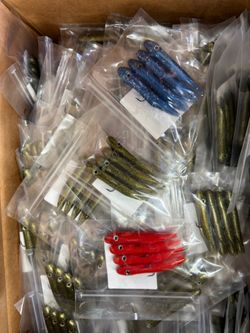 Tube Baits Plastic Fishing Baits Lures Jig Heads