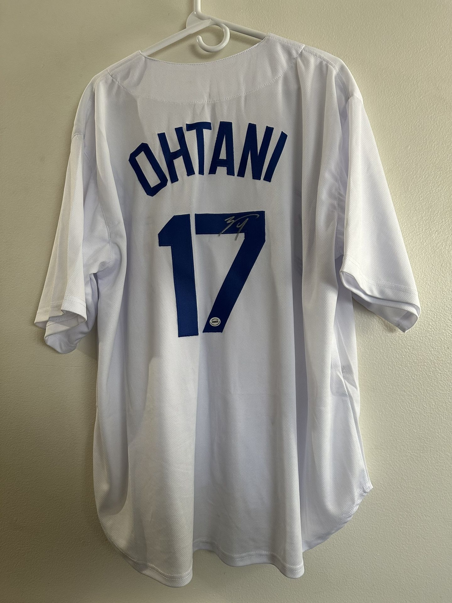 Shohei Ohtani signed Los Angeles LA Dodgers autographed custom jersey w/COA  021