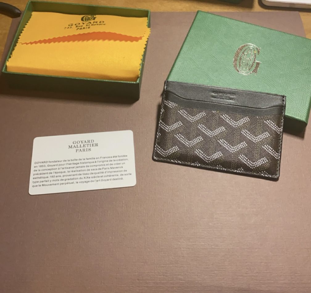 GoYard Card Holder Wallet