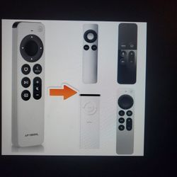 Replacement Remote For Apple TV, Compatible With Apple TV 4k With TV Control