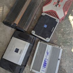 Car Audio Sub / High mid Amps 