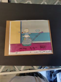 RUGRATS Animation Cel Nickelodeon Production Art Cartoon Background 90’s