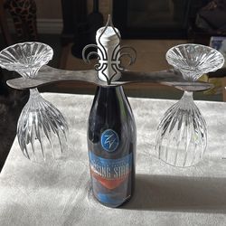 Fleur de Lis Iron Wine Wrench