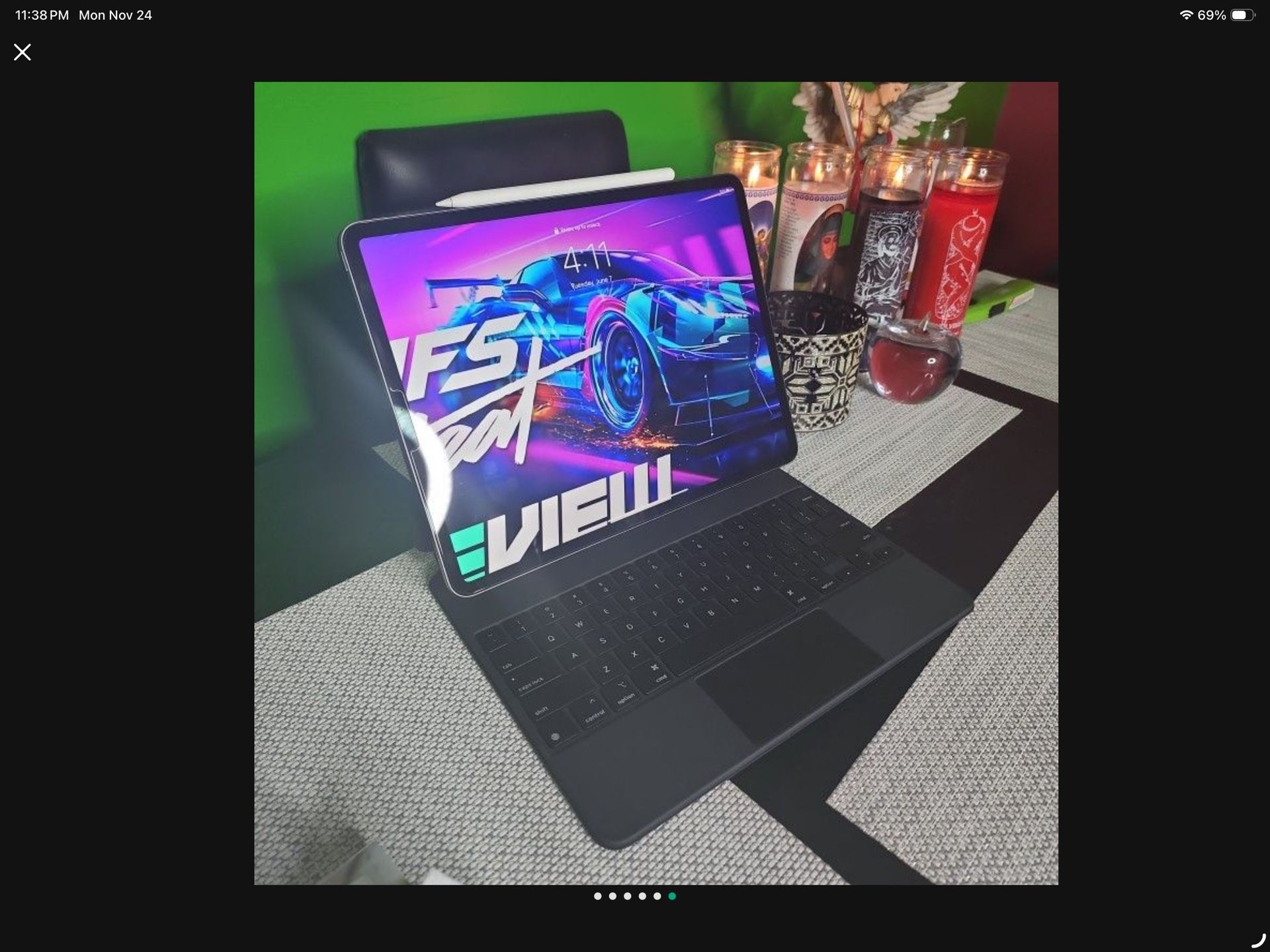 I Pad Pro  12.9  Inch)  6 generation. 512GB. 