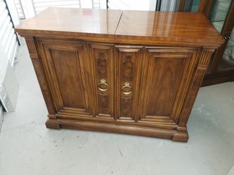 Sideboard buffet server console cabinet solid wood