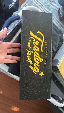Trading card box with misc. cards