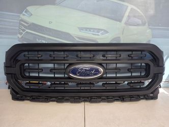 2021-2023 FORD F-150 F150 XL GRILLE TEXTURED BLACK