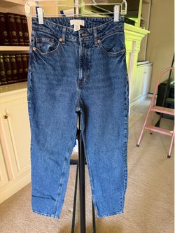 H&M High-Waisted Mom Jeans