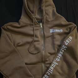 Brown Urban Edge Hoodie