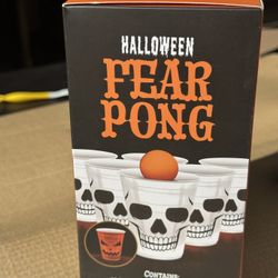 Halloween Beer Pong Game