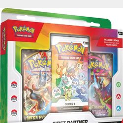Pokemon First Partner Illustration Collection Box Series 1 Sealed New