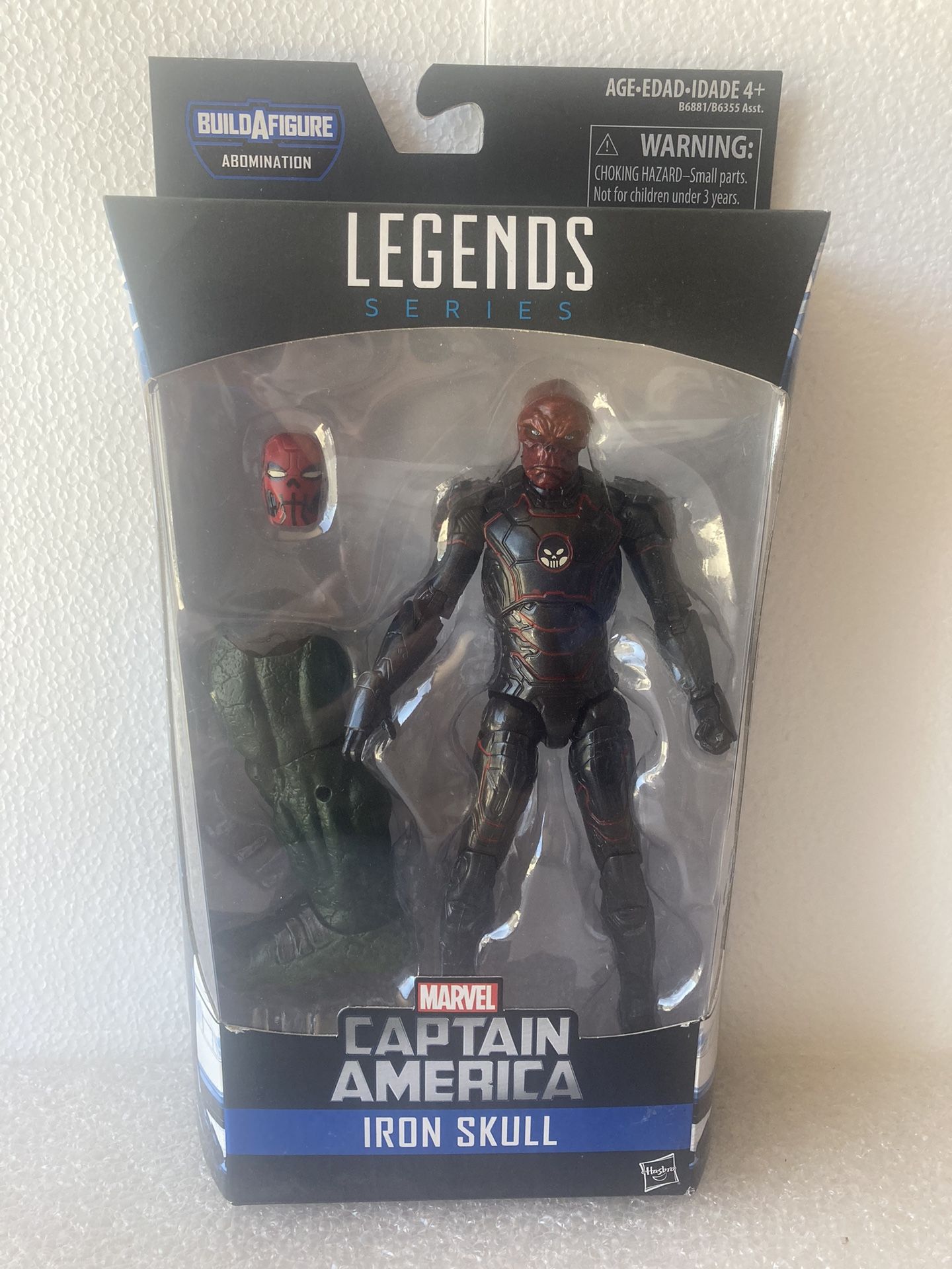 Marvel Legends Captain America Iron Skull Abomination BAF 