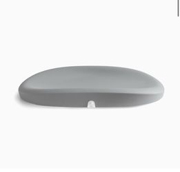 Hatch Grow Smart Changing Pad & Scale - Gray: Foam, Solid Pattern, 29 Inch Length, 7.5 Lbs Weight