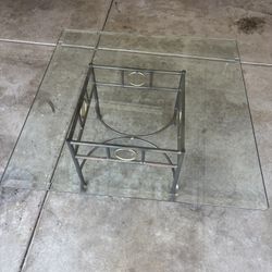 Glass Top Coffee Table