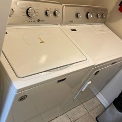 Maytag Washer And Dryer In Excellent Condition- Must Sell And Be Picked Up 