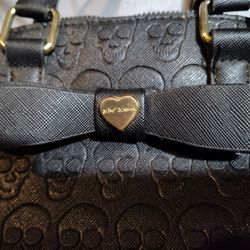 Crossbody Skullicious Leather  Mini Bag